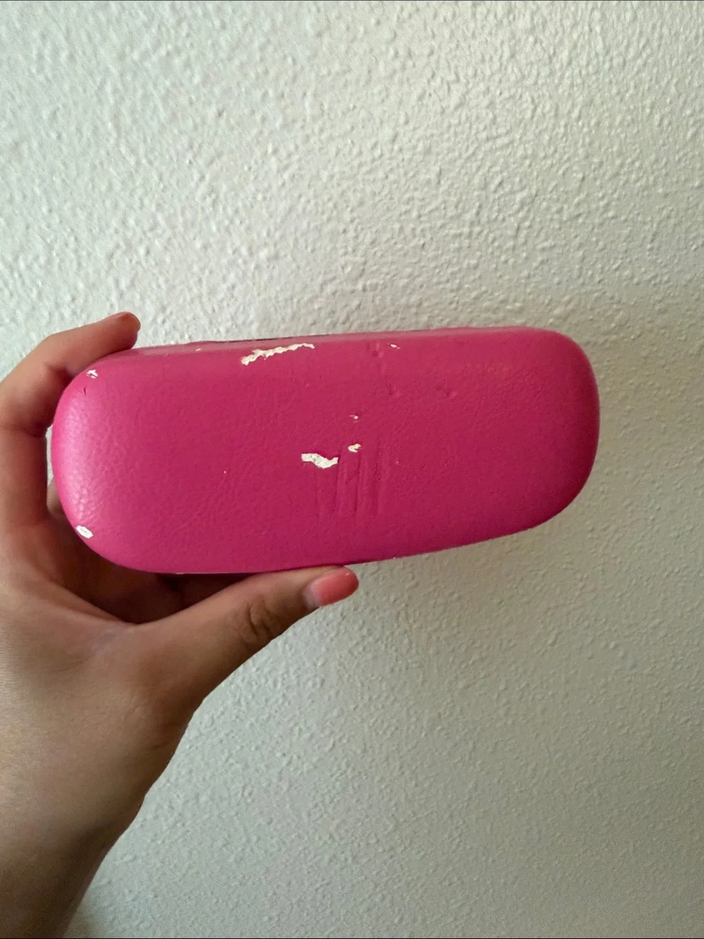Juicy Couture Fuchsia Hard Sunglasses Case with Gold Logo